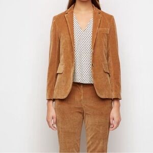 Jenni Kayne Chord Boy Blazer Corduroy in Tan